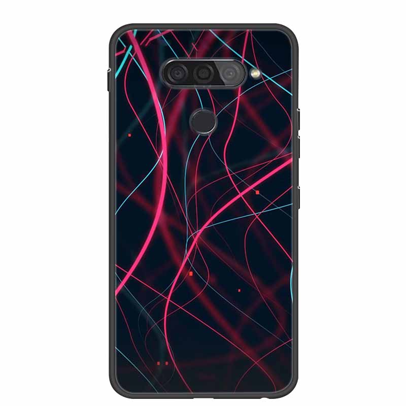 For LG LG Q60 Cases K50 / V50 G8S Thinq Soft TPU Silicone Back Cover for LG V40 Thinq Phone Cases Cartoon Bumpers For LGQ60 Q 60