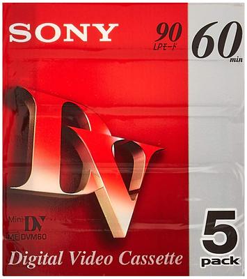 Sony Mini digitálna videokazeta 5-balenie 5DVM60R3