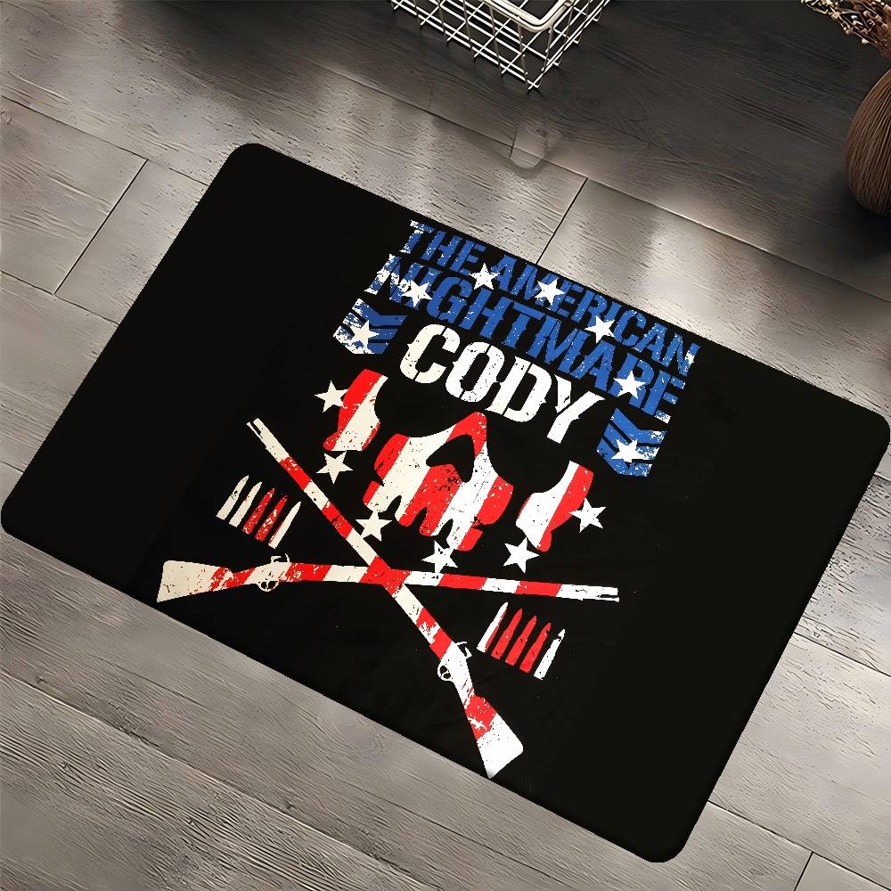 

C-CodyS LOGO Entrance Door Mat Nordic Style Home Doormat Bathroom-Toilet Mats Bedroom Hotel Decor Mat 40x60 cm