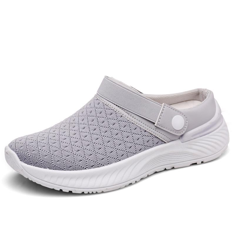 Slippers summer new breathable casual shoes women's shoes comfortable mesh fashion half drag