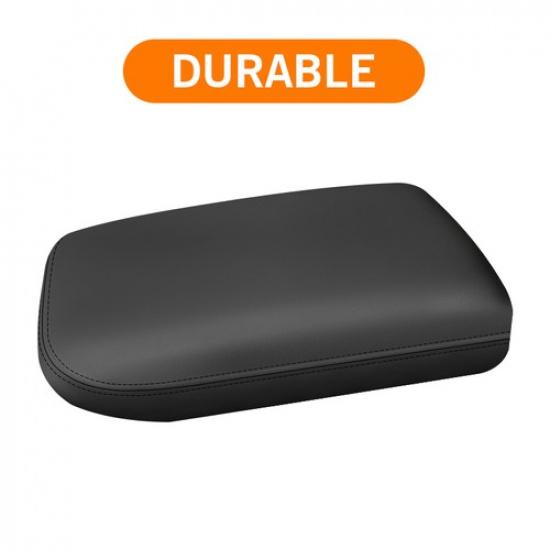 Car Center Console Lid Armrest Cover Pad For Subaru Outback -2024 PU Leather