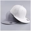 Custom Fitted Hat Fully-enclosed Stretchy Solid-color Hiphop Flat-brim Cap Lightweight Breathable With Printing Embroidery Logo