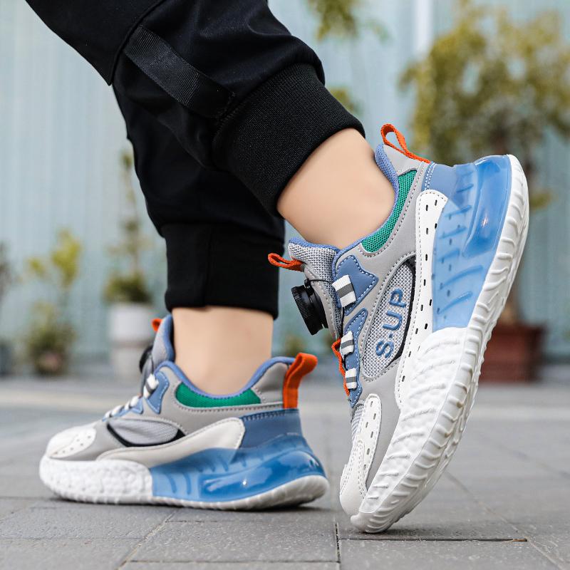 Barnesklær Sklisikre Slitesterke Moteable Kokos Pappa Sko Utendørssportssko Fritidssko Løpesko og Sneakers