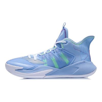 Li Ning Storm Comfortable Lightweight Shock Absorption Non-Slip Wear-Resistant Breathable Supportive Mid-Top Basketball Shoes Men Sneaker ABFR007-1