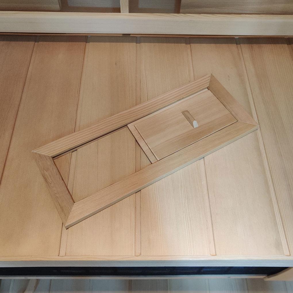 Sauna Air Vent Room Supplies Ventilated Grille Bath Accessories Smooth Wood Handily Install Steam Outlet