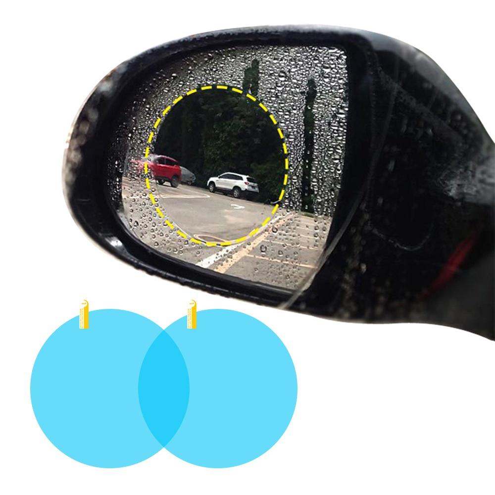 Universal Window Clear Car Anti Water Mist Fog Sticker Rainproof Rearview Mirror Protective Film