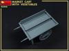 MiniArt Scale Market Cart and Vegetable Set Plastic Model MA35623 1/35