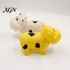 Decompression Toy Squeaky Cow Squeeze with Realistic Sound Soft TPR Fidget for Stress Novelty Scream Relief & Pranks Cute Farm Animal-Shaped
