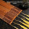 Teacher's Bamboo Ruler for Women - Sinology Learning Aid with Di Zi Gui Quotes