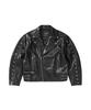 Libere Wide Leather Rider Jacket