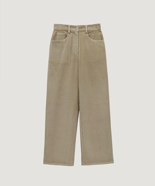 Diaeni Slit Corduroy Pants