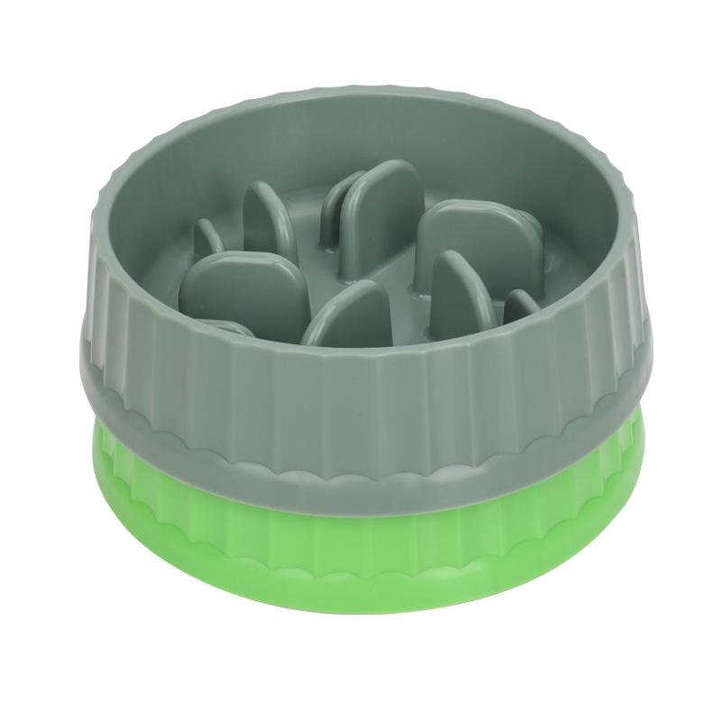 Dog Slow Food Bowl Pet Bowl Dog Bowl Dog Food Bowl Anti-knock Large Dog Dog Bowl Slow Food Bowl For Dogs