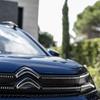 100/115mm Auto Motorhaube Frontgrill Heckklappe Emblem Abzeichen Aufkleber Zubehör für Citroen C4 Berlingo C3 Aircross C5 Aircross C5X C4L VTS