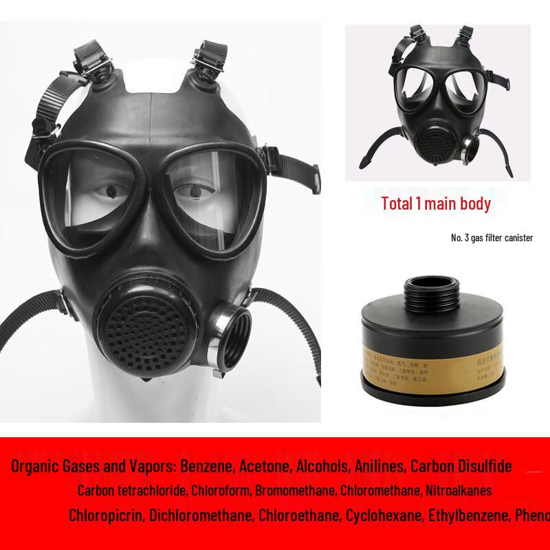 DAXTE Full Face Gas Mask