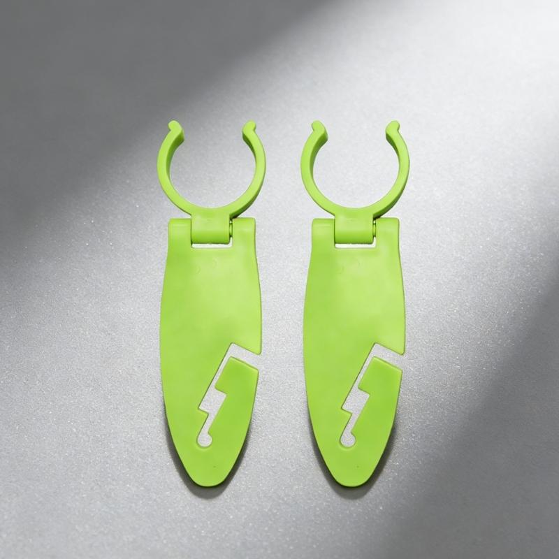 2pcs Plastic Holder for Various Kayak Stand Up Paddle Board Clips Fixing Clamps Paddle Board Accessory Easy Installation