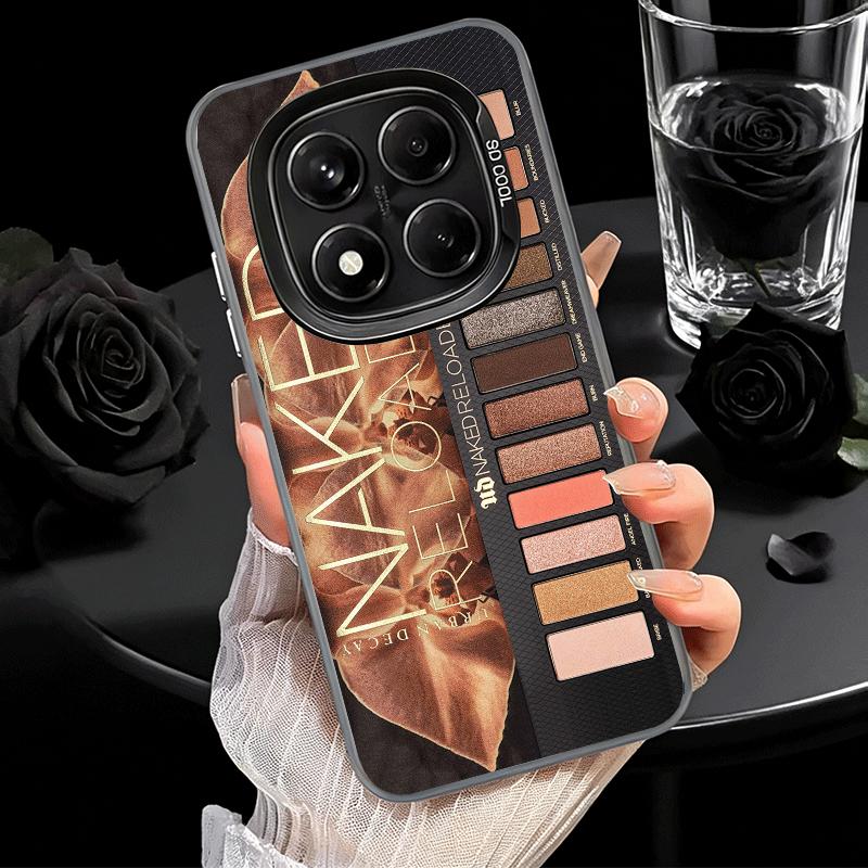 Makeup Eye Shadow Box Pattern Shockproof Phone Case for Xiaomi Redmi Note 15 14 13 12 Pro Plus 11 11S 11T 5G Cover Anti Fall Fun