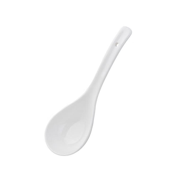 NHZHIW Ceramic Long Handle Soup Spoon