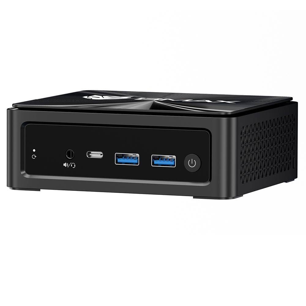 BMAX B7A Pro Mini PC, AMD Ryzen 5 7430U 6 Cores Max 4.3GHz, 16GB RAM 512GB SSD, DP+HDMI+Type-C 4K Triple Display