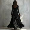 Conjunto de Vestido Maxi Casual de Dos Piezas para Mujer para Vacaciones de Verano