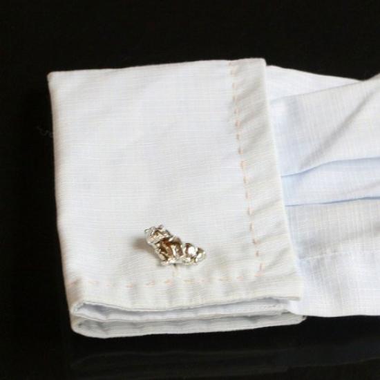 Kamakura Cufflinks Workshop Bulldog Cufflinks cf1072