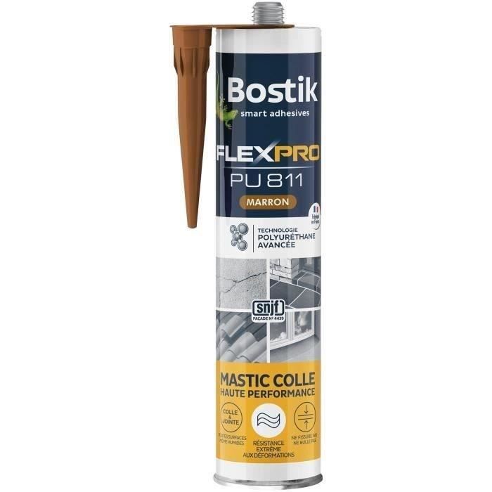 Mastic Colle - BOSTIK - PU811 - 300 Ml - Haute Performance - Faible En Isocyanate
