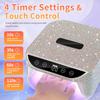 DianaBeauty UV Nail Lamp Professional Portable Nail Dryer with LCD Touch Screen 36 LEDs UV Manicure Lamp Nail Tools