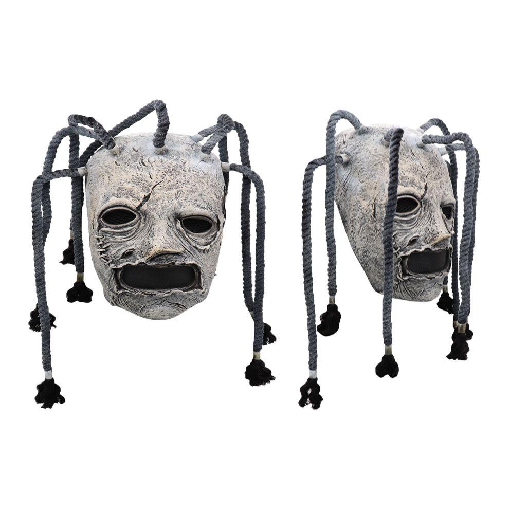 Full Taylor Corey Head Latex Mask Dreadlocks Slipknot Fancy Dress Halloween 2019