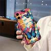 Card Bag Anti-knock Phone Case For Samsung Galaxy A06/SM-A065F/M Anti-dust TPU Cover Graffiti Card Slot Silicone Durable