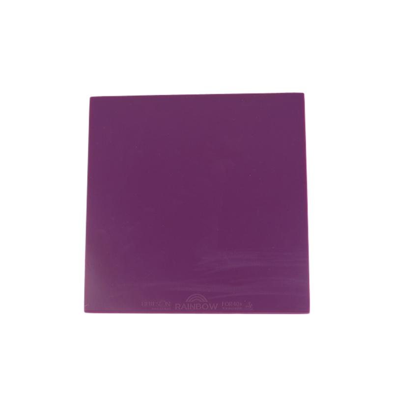 1Pc Colorful Rainbow Table Tennis Rubber Sheet Ping Pong Rubber With 2.0mm High Density Sponge For Training