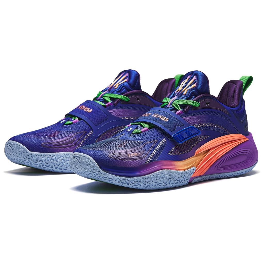 Anta Kai 1 Fleur De Lis Men Sneakers Blue Purple 112431102S-6