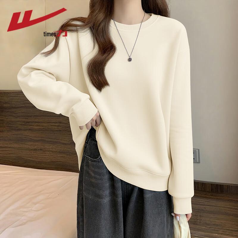 

Warrior Women s Casual Loose Fit Round Neck Sweatshirt 2XL