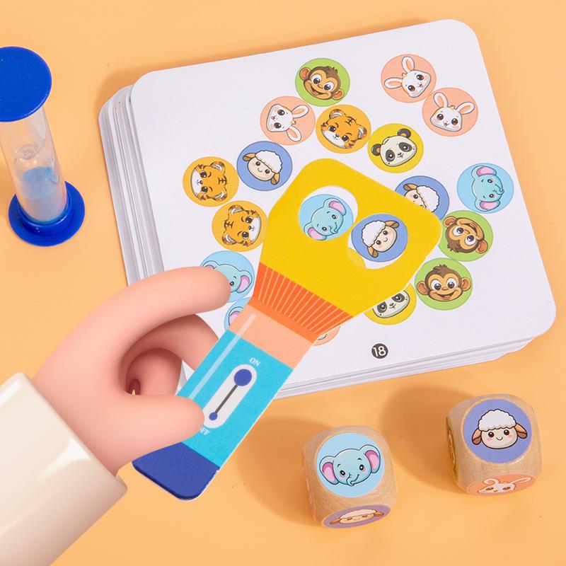 Reaction Competition Double Early Education Puzzle Competitive Table Games Parent-Child Interactive Toys Stall