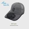 Summer Mesh Baseball Cap with Solar Fan and Sun Protection
