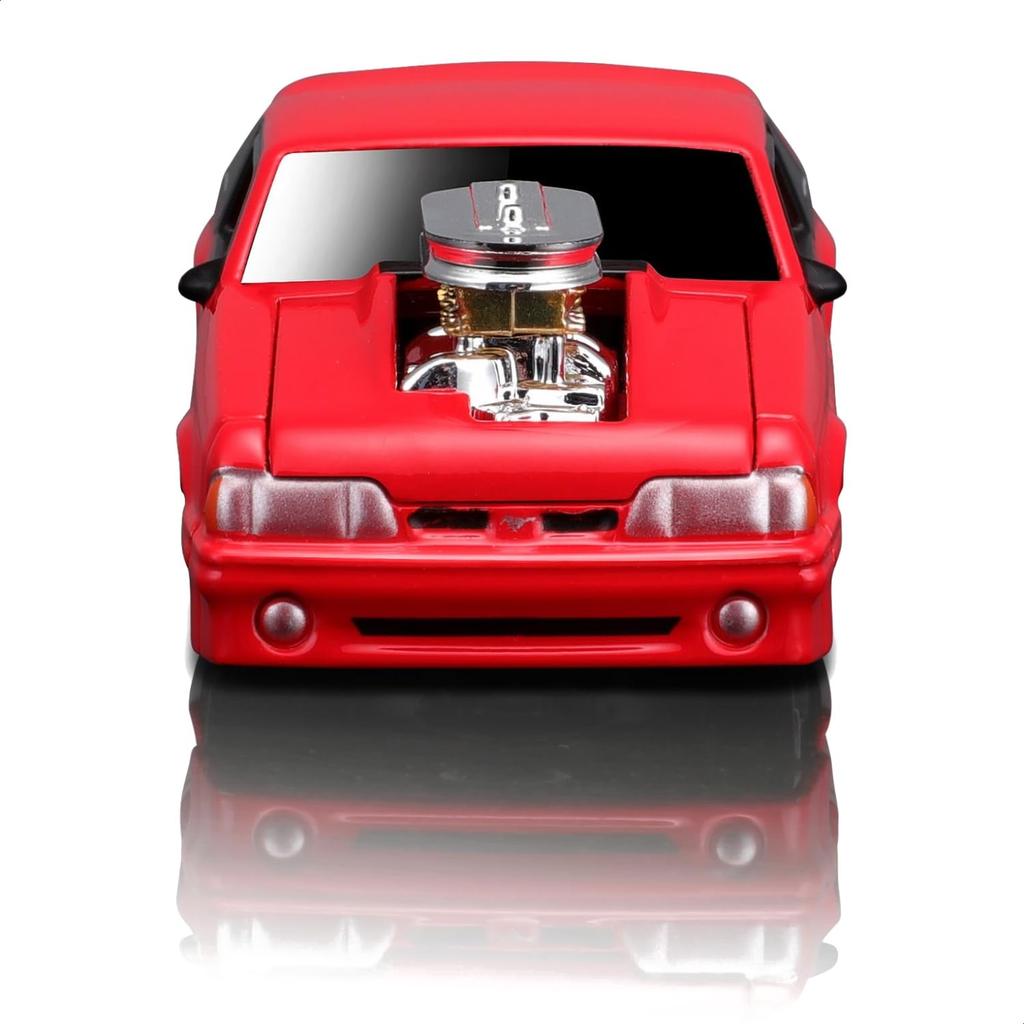 Maisto Scale Muscle Machines Series Diecast Model Car Ford Mustang SVT Cobra Red 1/64 3-5 / (1993 - 15563)