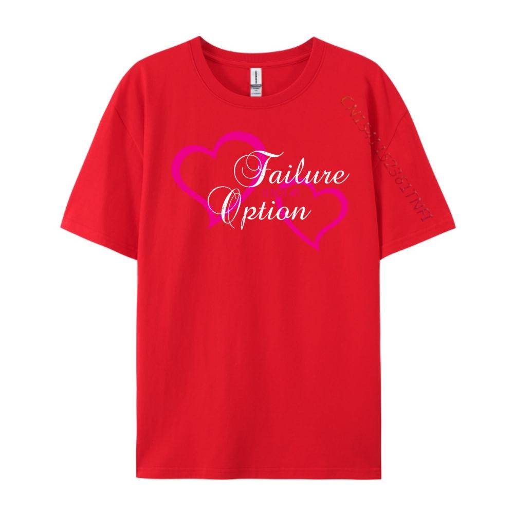 

Funny Statement Designsfailure Is Not An Option Design Motivational Quote Graphic Shirts Men Men s Clothing Deals S