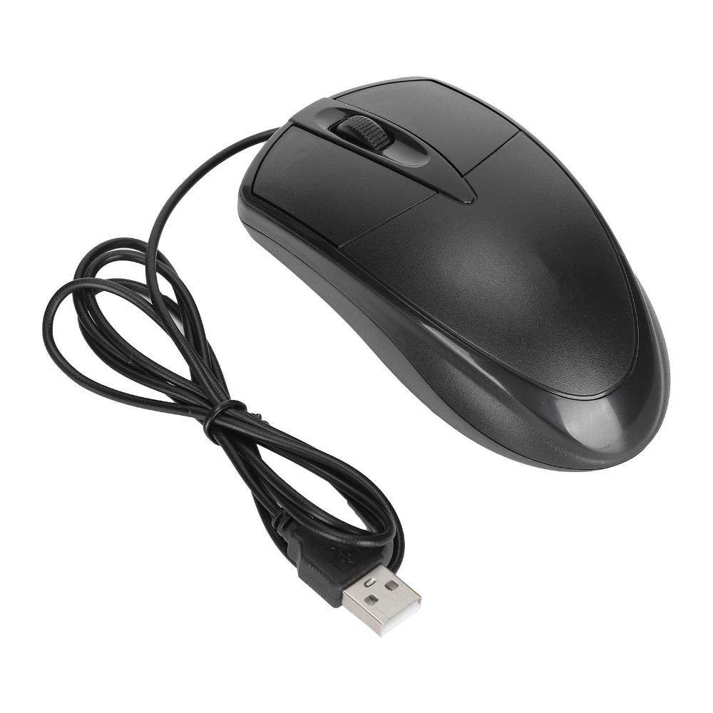 Silent Office Mouse Plug and Play Computer Mouse Lightweight Corded Mouse  Gaming