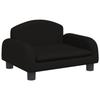 VidaXL Canapé pour enfants noir 50x40x30 cm tissu, mini canapé, mini canapé-chaise, mini canapé pour enfants, canapé de 3196373