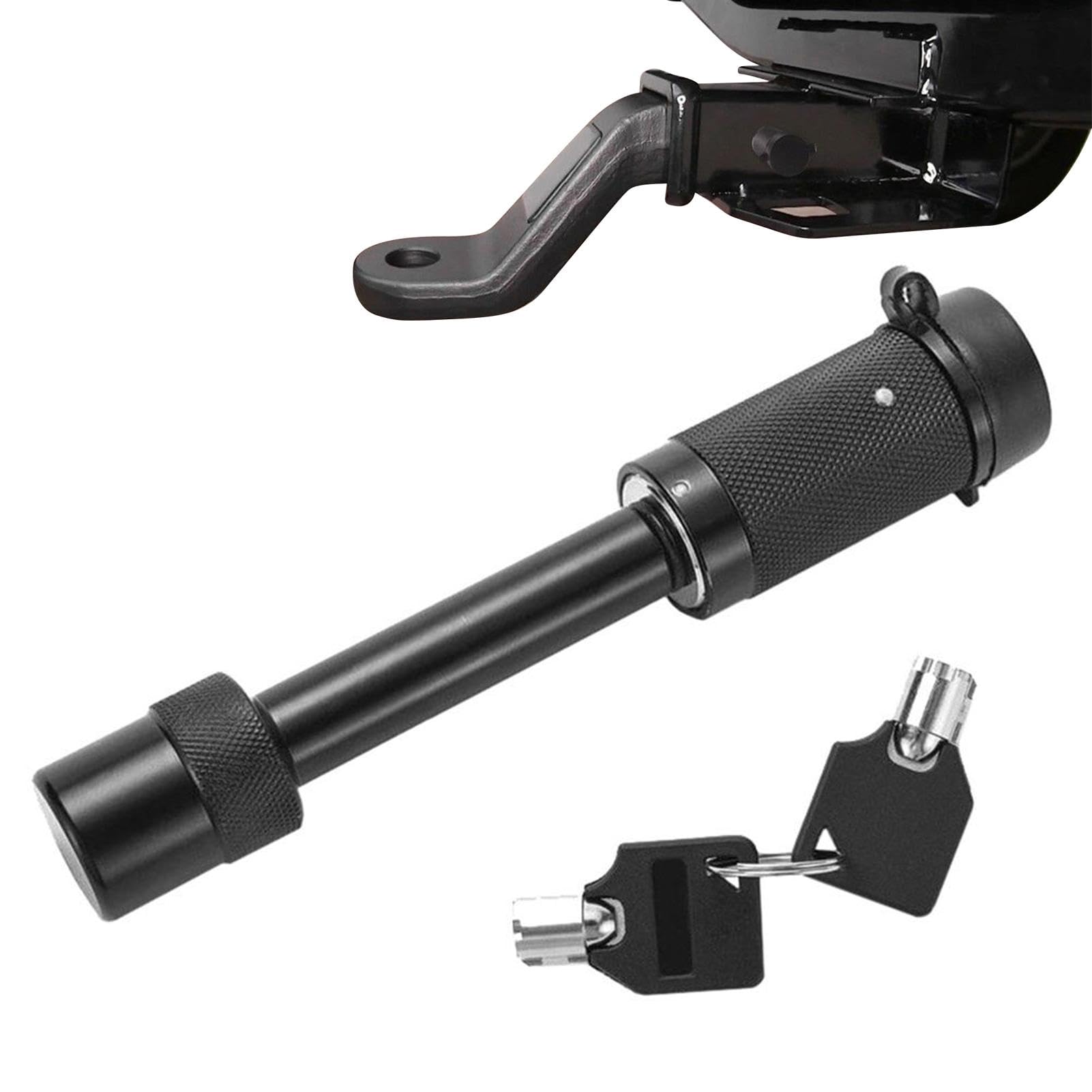 

Hitch Lock Receiver - Anti-Theft Trailer Hitch Locking Pin, Lock with Key | Receiver See description