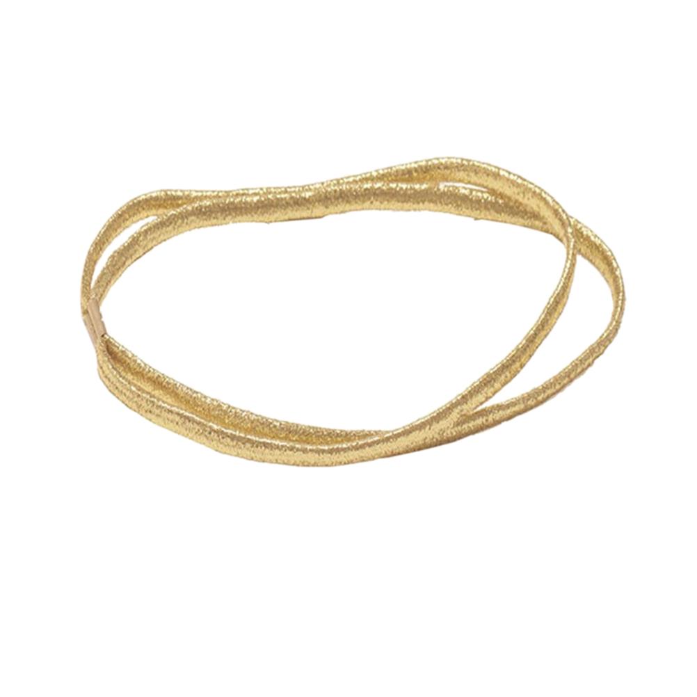 Cerchietti Per Capelli Con Glitter - 4 Pezzi Scintillanti, Fascia Antiscivolo 1cm Per Ragazze, Donna (Arcobaleno) - Foto 3