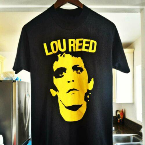 Lou Reed The Velvet Underground Black T-Shirt Tops Tees Men's Women's