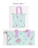 Shoe Bag for Shoe Indoor Shoes Drawstring Shell Color D [Arisana] Kids, Girls, Case, Case, Bag, D. Mint,