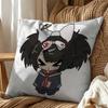 S-Senketsuakochans Square Double-Sided Printed Pillow Case Sofa Cushion Cover Bedroom Bedside Decor