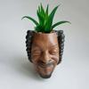Fun Character Head Pen Holder  Planter Character Fun Decorative Pen Holder Ornament