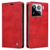 YIKATU YK-006 Pro pouzdro pro Xiaomi 15 Pro Magnetické zavírání Kožený kryt na telefon Litchi textura