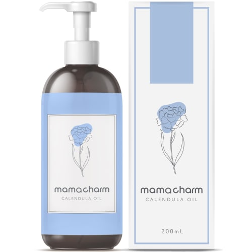 

Mamacharm Calendula Oil 200ml, 100% Natural, Sensitive Zone, Perineal Massage Oil, Made in Japan, Nipple Care, Pregnancy Body Care, Baby Moisturizing
