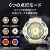 USB Rechargeable High 6 Lighting Adjustable Red White SOS IP5 Perfect for Night Outdoor and Disaster Preparedness Headlamp, Brightness, Modes, 90°