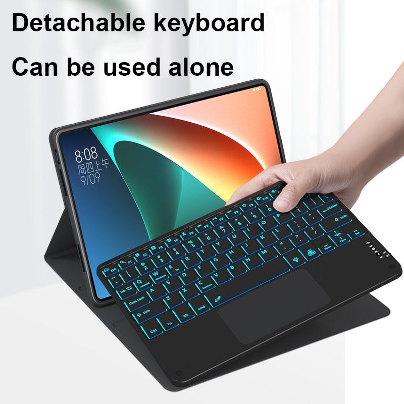 Keyboard Case for Redmi Pad SE 11Inch Tablet Cover for Redmi Pad SE 11Inch Keyboard Case