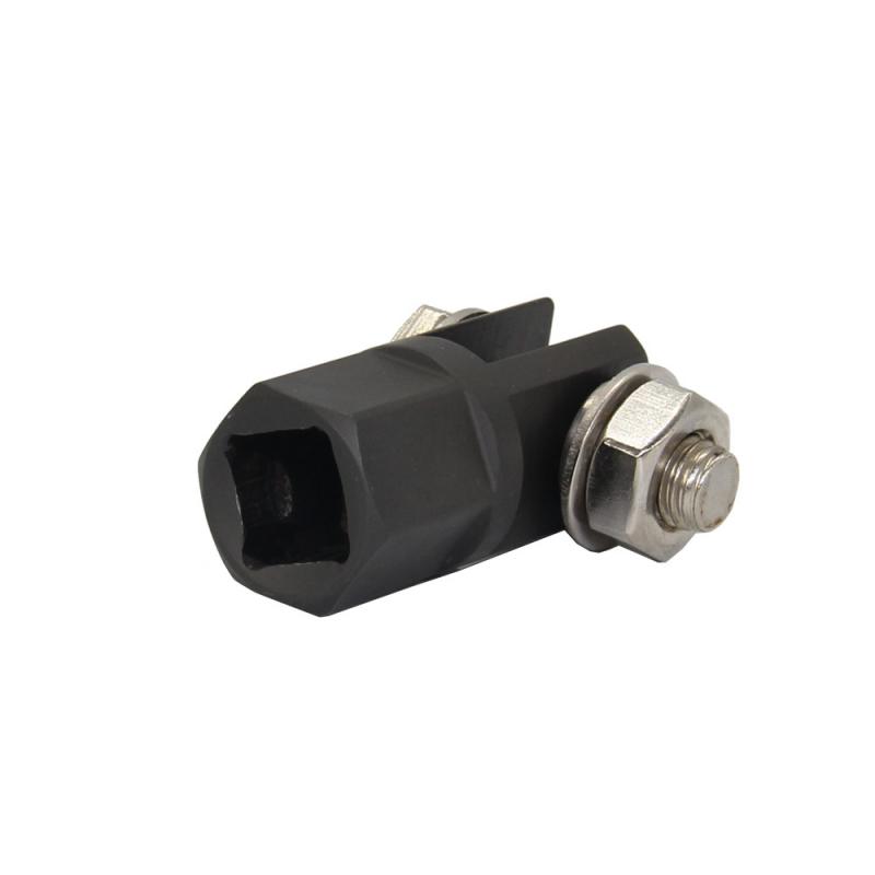 

1/2-дюймовый адаптер для домкрата-ножницы, хром-ванадиевая сталь, шаровой шарнир, стержень, автомобильные домкраты, приводной ударный гайковерт, автомобильные аксессуары