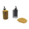 5Pcs Round Square Fishing Feeder Cage Fishing Tackle Trap Bait Basket New Fishings Lure Cage