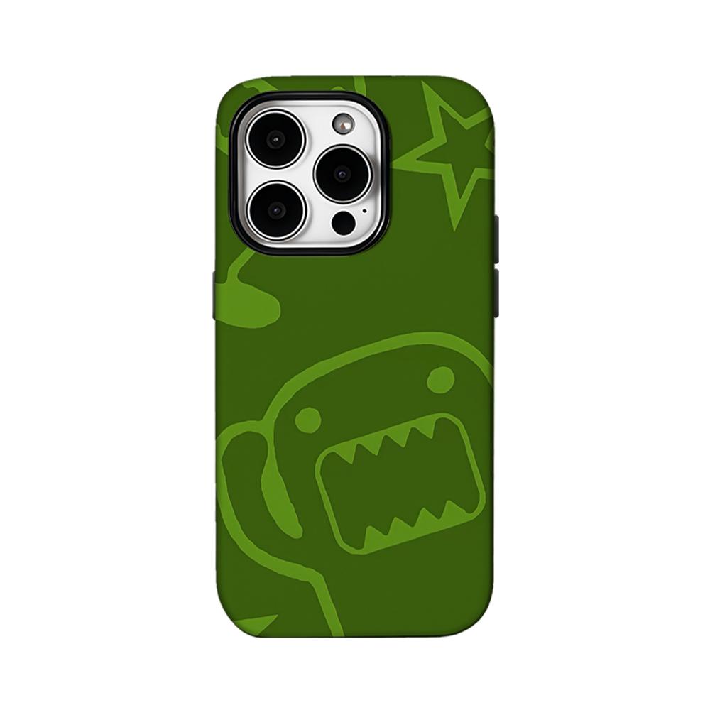 

Domo Green Phone Case for IPhone 16 15 14 13 12 11 X XS XR XSMAX 7 8 Pro Max Plus Double-layer Back Cover IPHONE13MINI